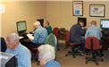 Tax preparation at the Senior Center in 2014