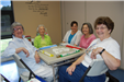 Group playing Mahjong