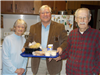 Commissioner Steve Shell, delivering Meals on Wheels