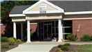 Close up of Senior Services building in Lexington
