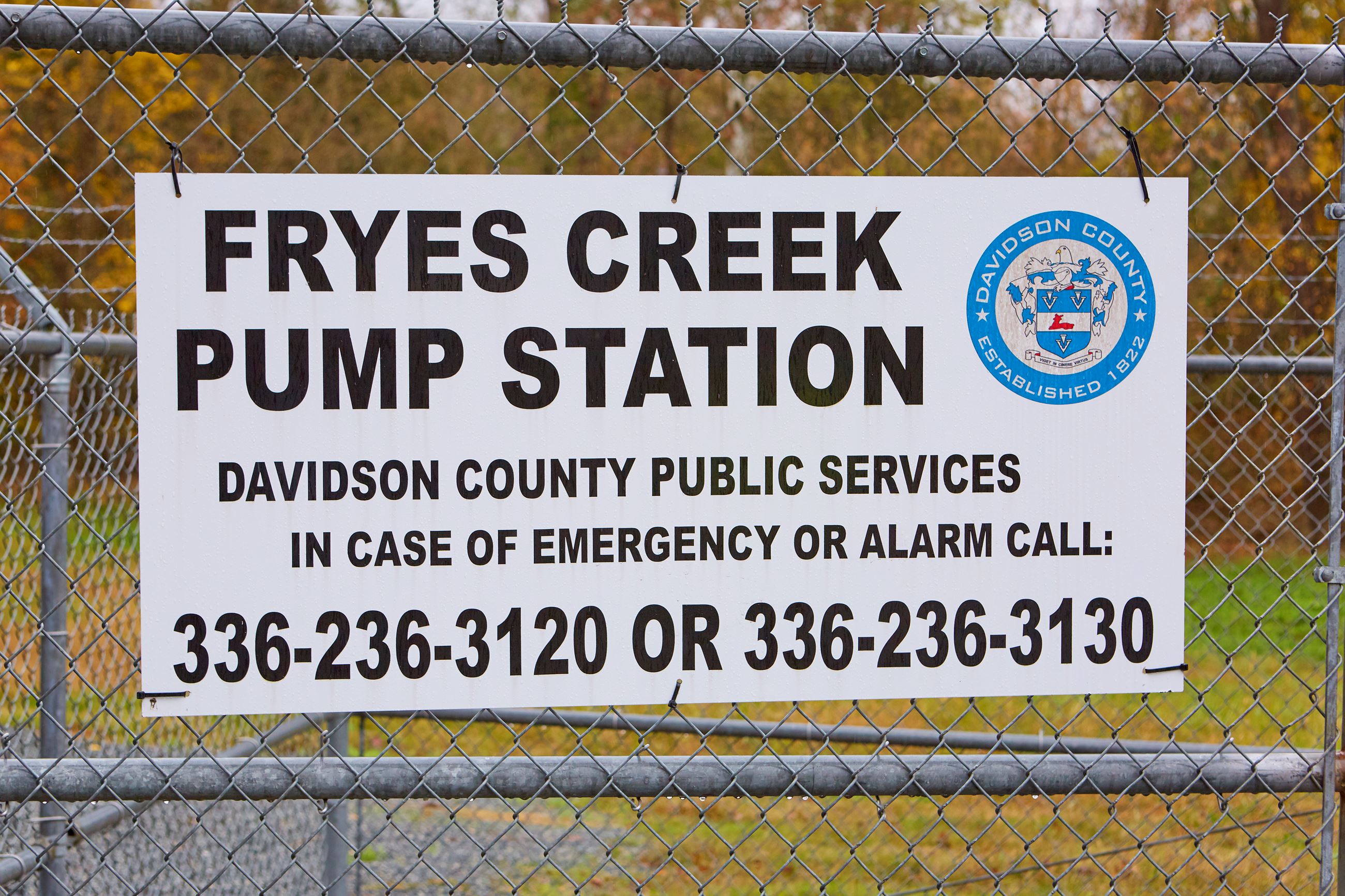 Fryes Creek Sign