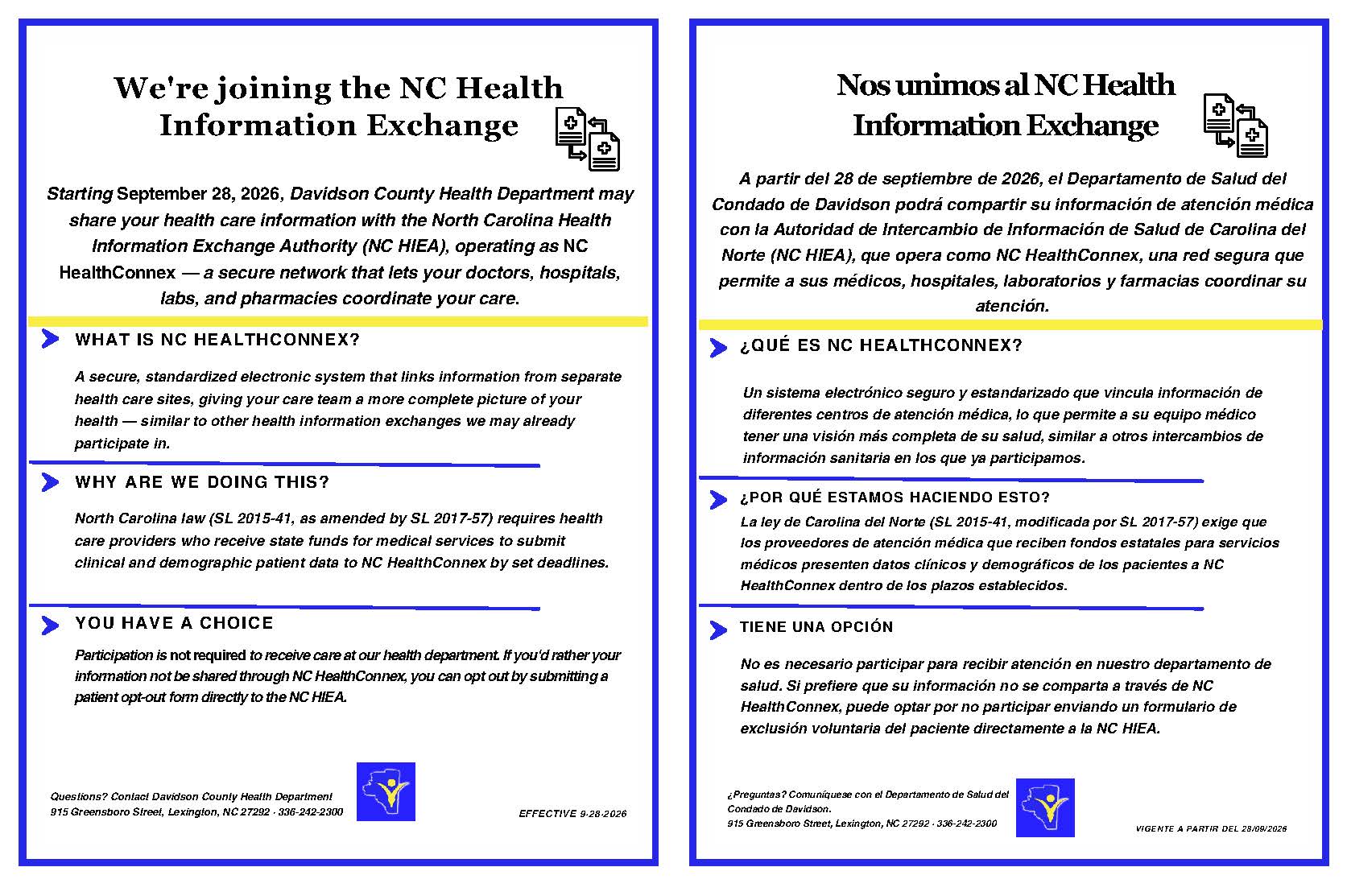 NC Health Info Exchange
